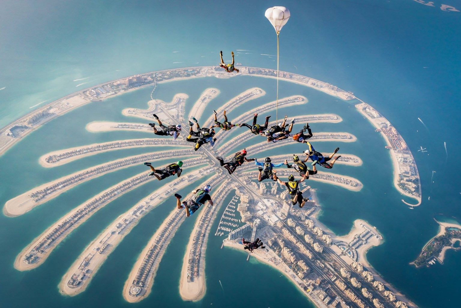 Skydive in Dubai.